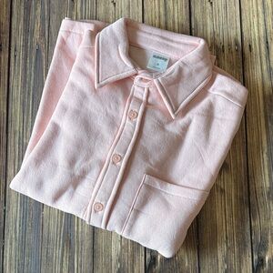 NWOT Rosio Pink Button Down Shirt S